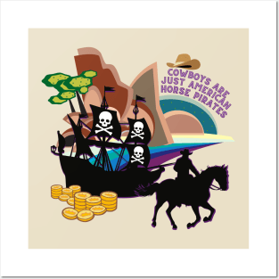 Horse Pirates Posters and Art